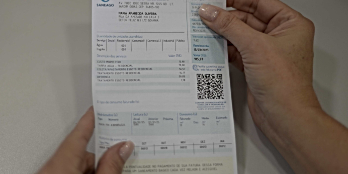 Fatura da Saneago: veja facilidades para pagamento